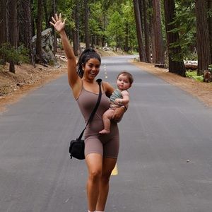 Aritzia divinity romper 5”